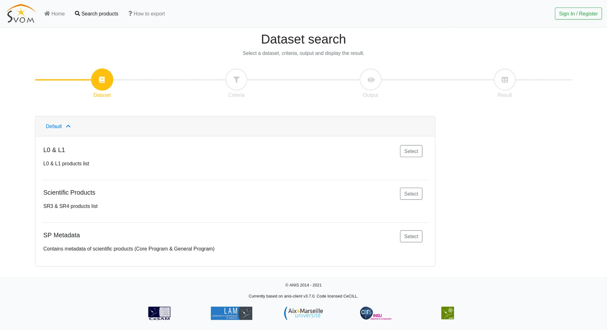 SVOM screenshot