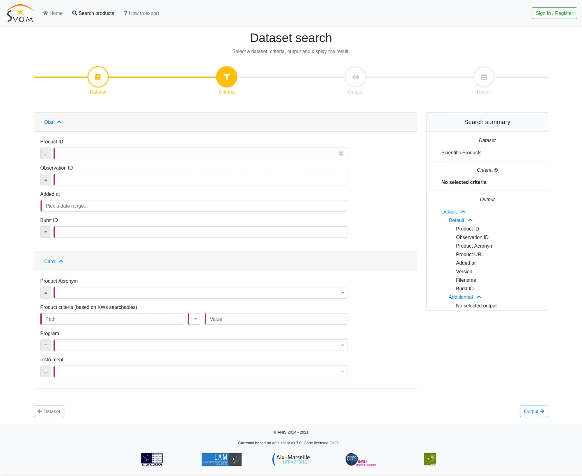 SVOM screenshot